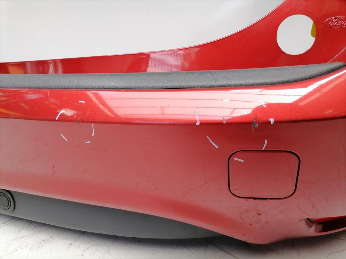 Ford Focus 2 original Sto&szlig;stange Stossf&auml;nger hinten Tango Rot Kombi Facelift Bj.2009
